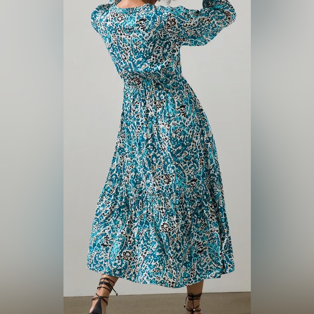 Chico’s Midi Dress with Braid Details - Picture 3 of 8